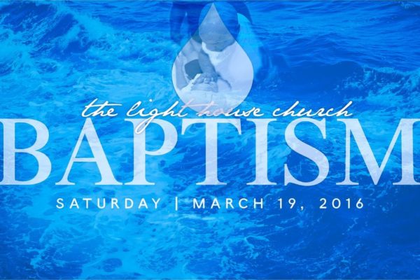 Church Baptism Water Baptism