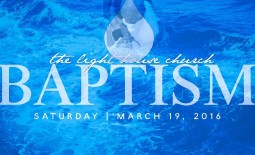 Church Baptism Water Baptism