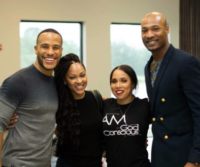 Meagen Good & Devon Franklin at The Well Experience Meagen Good & Devon Franklin at The Well Experience